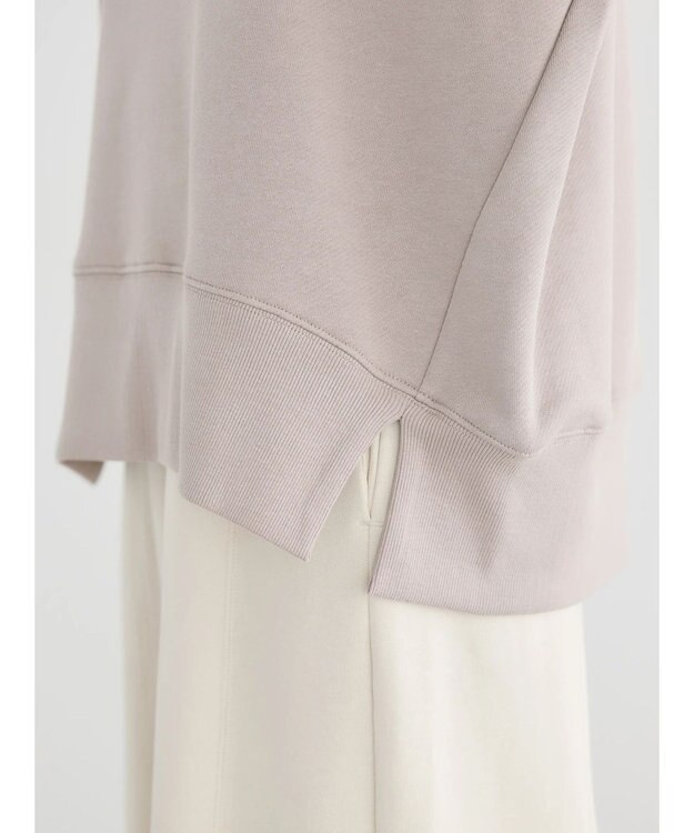 AMERICAN HOLIC バックＶラグランスウェット Gray Beige