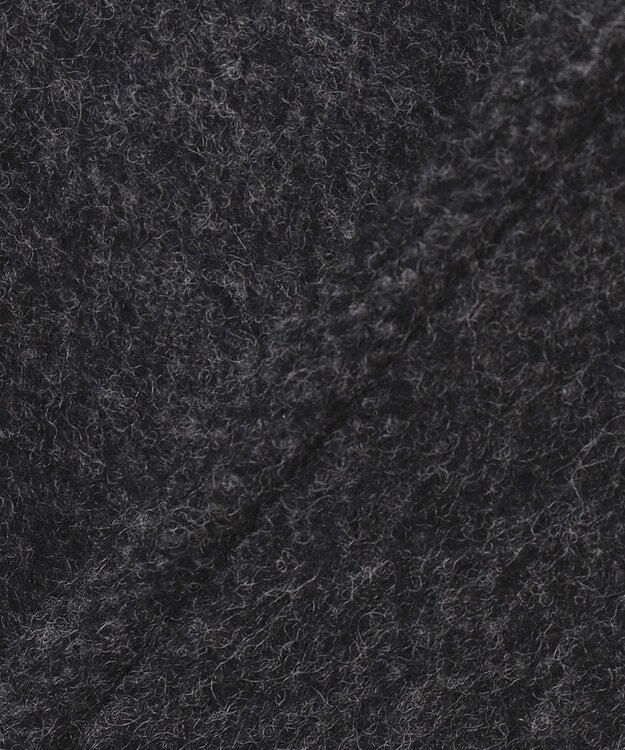 J.PRESS LADIES L ショートビーバー スタンドカラー コート グレー系