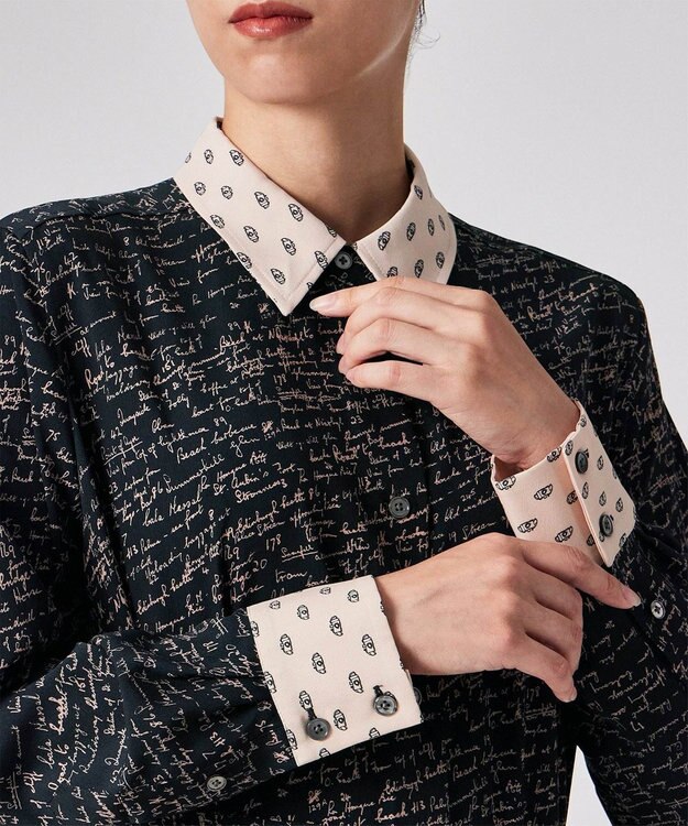 Paul Smith Slide Notes ブロッキング ワンピース ネイビー