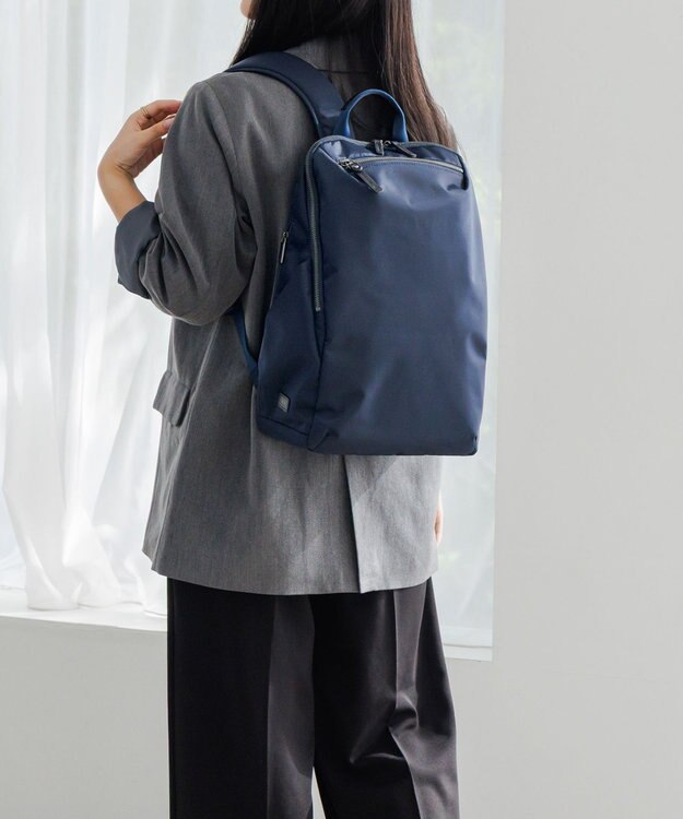 ACE BAGS & LUGGAGE 【軽量】 ace. ルフィラ リュックサック A4 14.0インチPC収納 17911 エース ネイビー