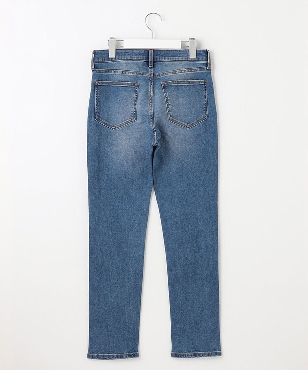 J.PRESS LADIES 【洗える】BASIC STRETCH DENIM スキニー パンツ ダルブルー系