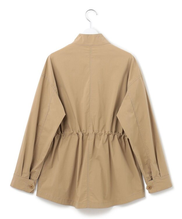 23区 S 【SLOW/一部店舗限定】ミリタリーストレッチタフタ ジャケット ベージュ系