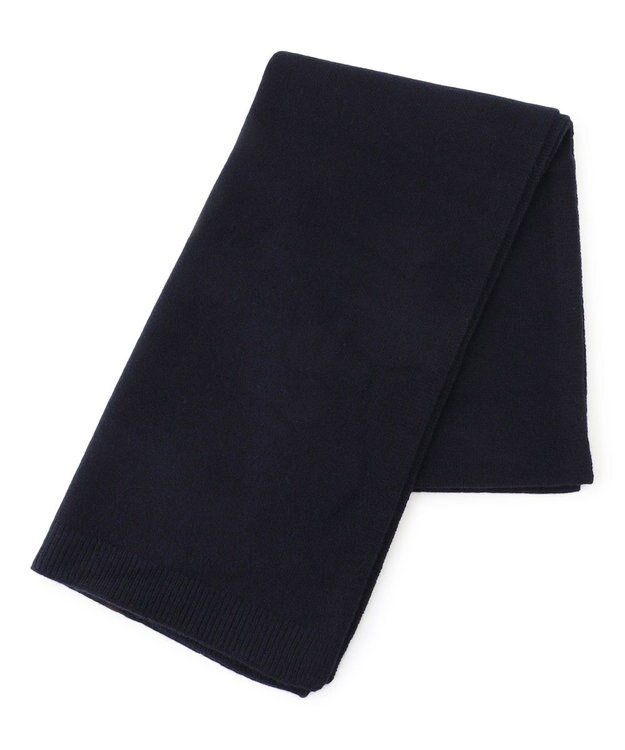 UNFILO 【WEB限定】カシミヤブレンド ストール ネイビー