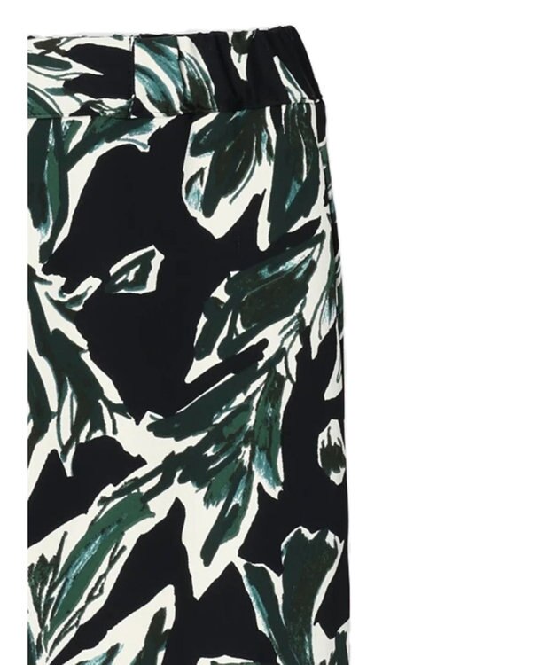 AMERICAN HOLIC Ｆｌｏｗｅｒプリントリラックスパンツ Black