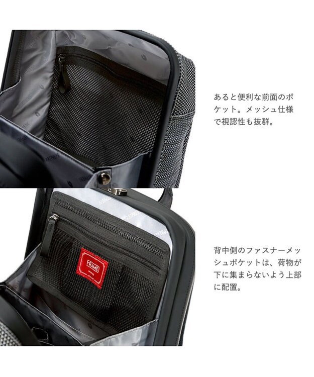 Atelier nuu Tondo fit ダレスバッグパック グレー