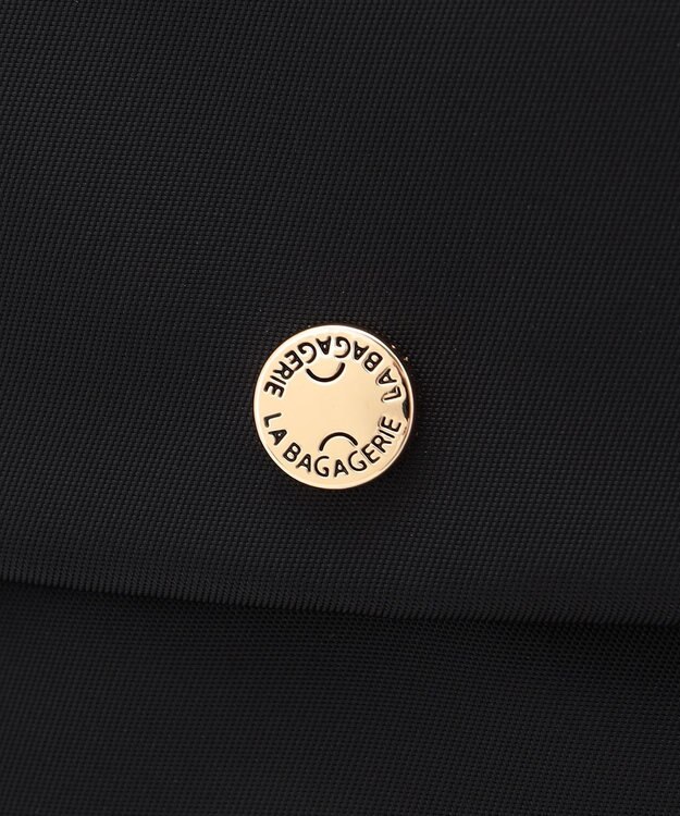 LA BAGAGERIE ダブルフロントポケット2WAYショルダー ブラック