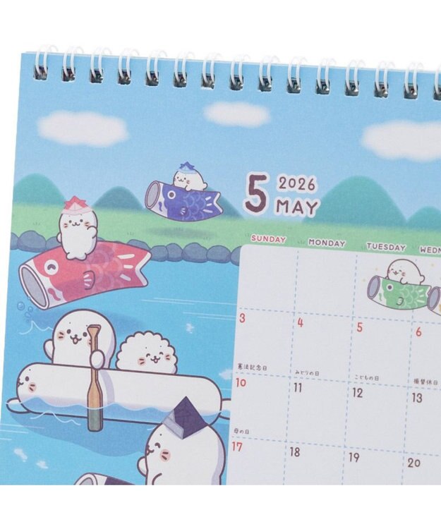 Mother garden しろたん 2026年 卓上カレンダー 0