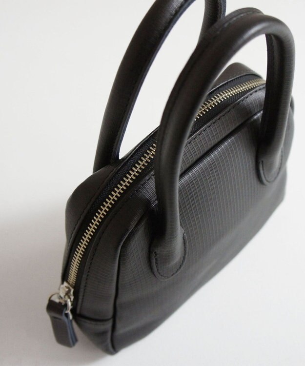 TIDEWAY MOSS グリッド ボストンバッグ XS ブラック