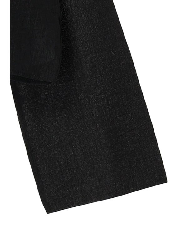 earth music&ecology シアーパイピングシャツ Black