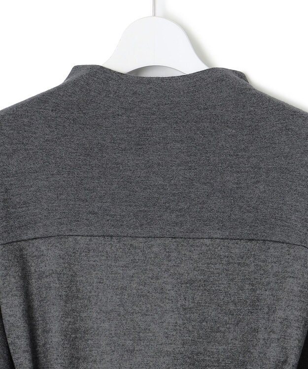 23区 L 【洗える】ウールミルドジャージー ワンピース グレー系