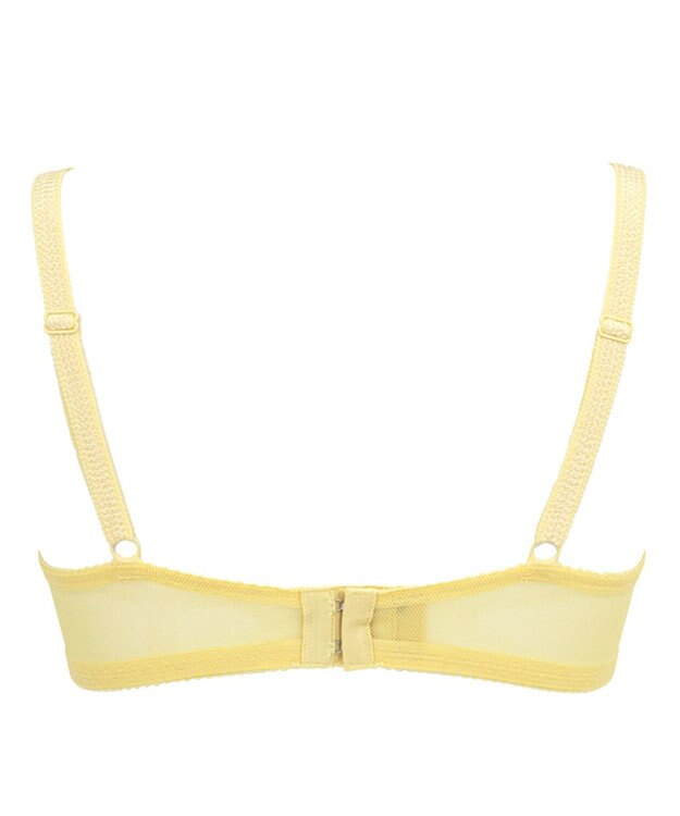 BRADELIS New York 【BRADELIS New York】ナオミステップ2ブラ23S2 バストを寄せて丸い女性らしい谷間をつくる補正ブラ イエロー