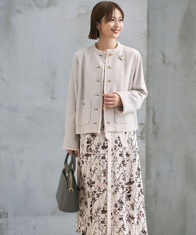 自由区 【カタログ掲載】ランダムビジューパール ブローチ ゴールド