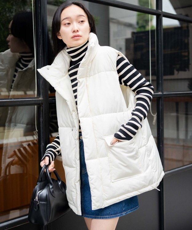 WEGO パテッドベスト オフホワイト