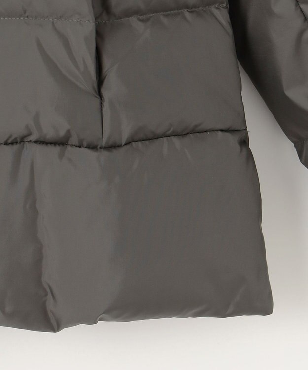 組曲 【洗える】パフィダウンジャケット カーキ系