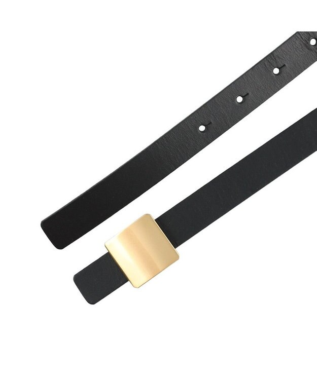 UNBILLION カカトゥ kakatoo / スクエアパーツベルト ブラック