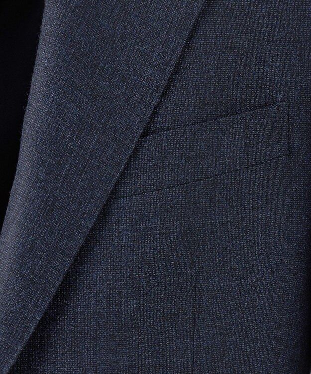 J.PRESS MEN 【ESSENTIAL CLOTHING】コンフォートフランネル スーツ/総裏 ネイビー系