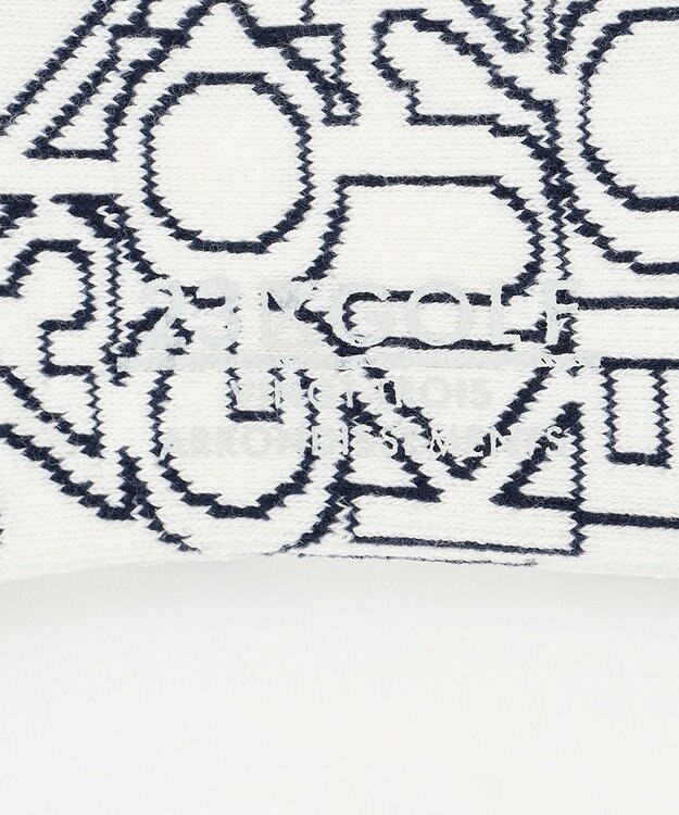 23区GOLF 【MEN】ロゴアンクルソックス ホワイト系5