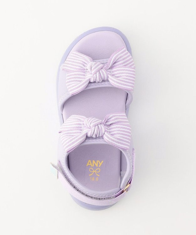 ANY KIDS リボンスポサン ラベンダー