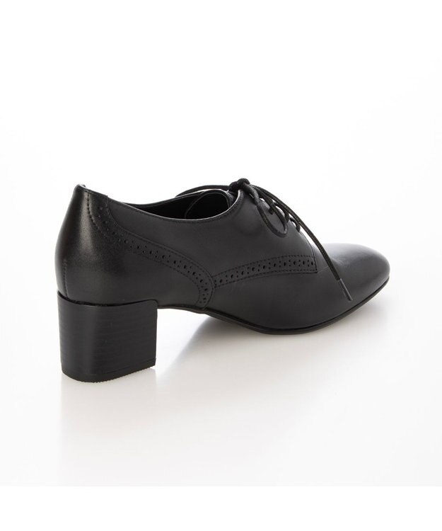 ing <ing>クラシカルレースアップシューズ ブラック