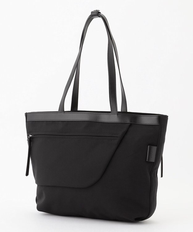 Y'SACCS コーデュロイライクナイロントート ブラック