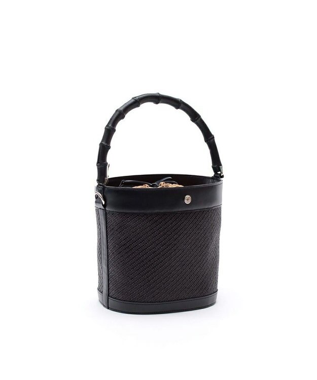 A.D.M.J. パーリヤシンテティカバケット2WAYトート ブラック