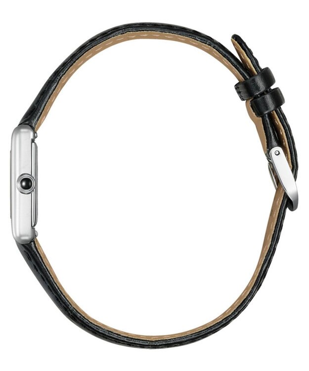 CITIZEN 【電池交換不要】ヴィンテージ調の小ぶりなスクウェアウオッチ EG2790-12A シルバー