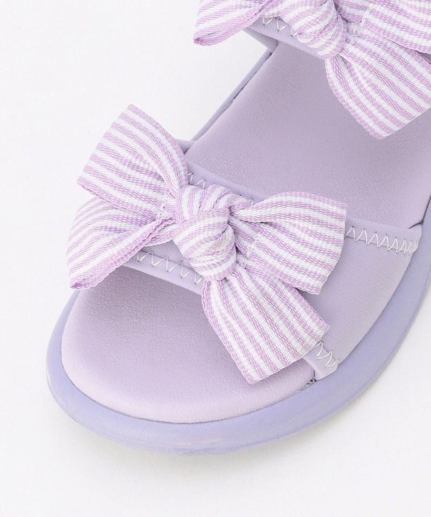 ANY KIDS リボンスポサン ラベンダー