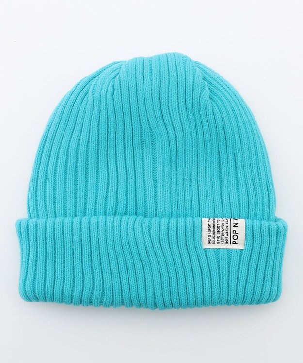 PW CIRCULUS 【UNISEX】WAVY カラーニット帽 ゴルフ ブルー系