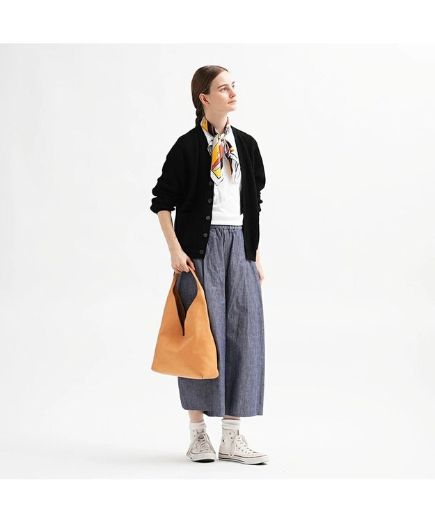 genten クオイオ　ワンショルダー小 ヌメベージュ