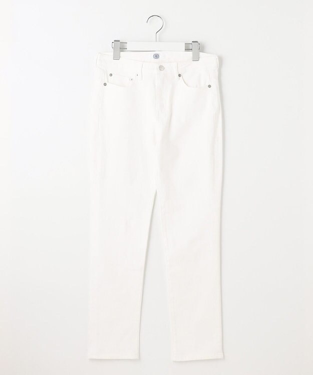 J.PRESS LADIES 【洗える】BASIC STRETCH DENIM スキニー パンツ ホワイト系