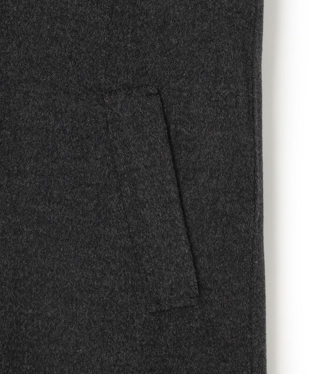 JOSEPH HOMME DOUBLE FACE CASHMERE BALMACHAN COAT グレー系