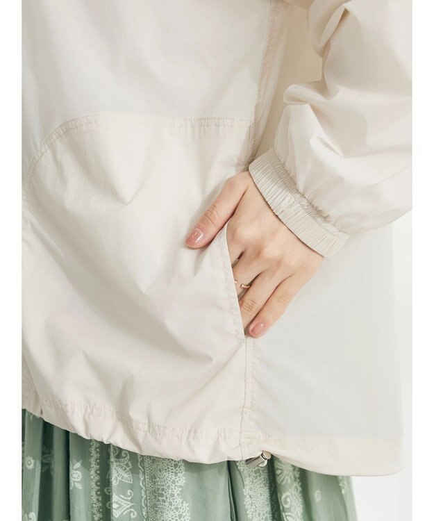 CRAFT STANDARD BOUTIQUE シアーアノラックパーカー Beige