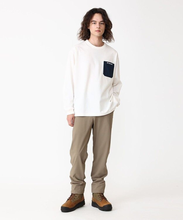 Columbia Columbia/ ヤングストリートロングスリーブクルー /コロンビア Sea Salt