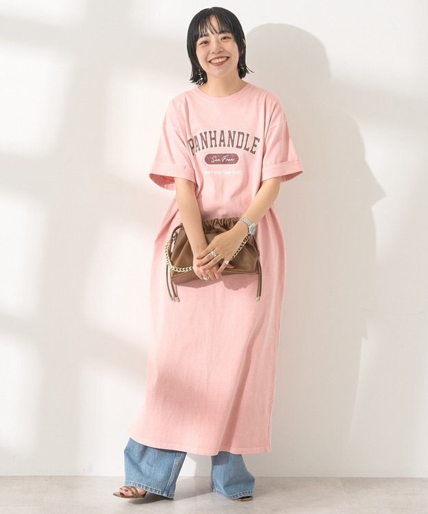 AMERICAN HOLIC PANHANDLE Tシャツワンピース Pink
