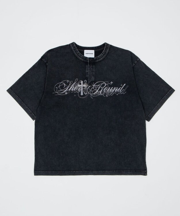WEGO 【ユニセックス着用ITEM/MLサイズ展開】ブリーチヘンリーグラフィックT（SS） ブラックその他