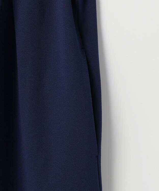 ANY SIS L バイカラー ワンピース ネイビー×ライトグレー