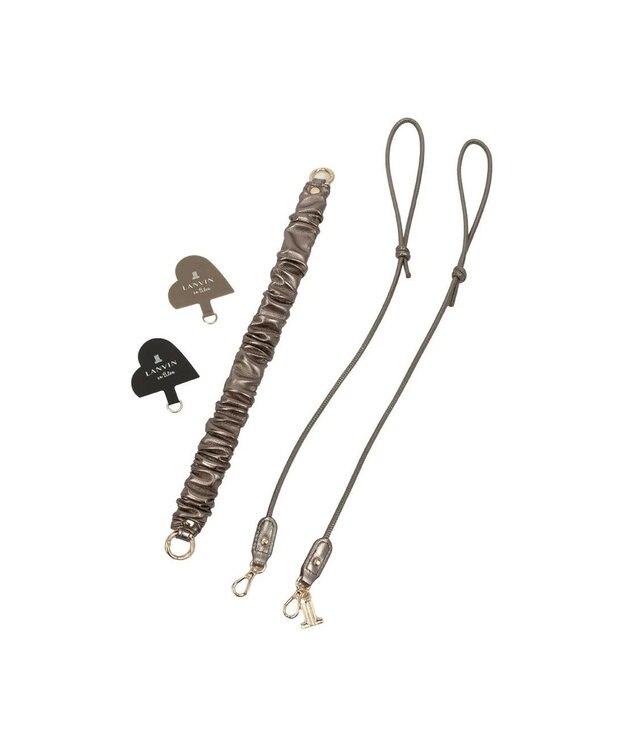 LANVIN en Bleu ノエルスリング ストラップ ブロンズ