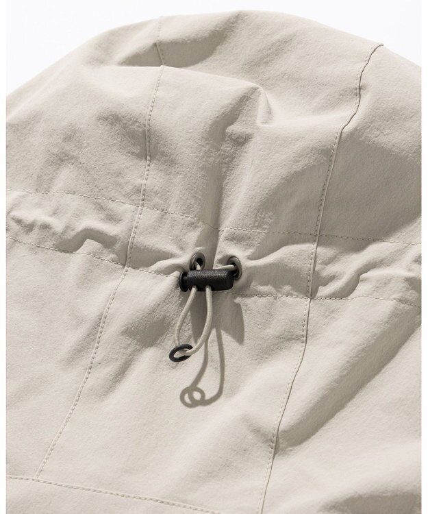 JOSEPH ABBOUD MOUNTAIN 【軽量/ストレッチ】CORDURA アウトドア ニット パーカー ライトグレー系