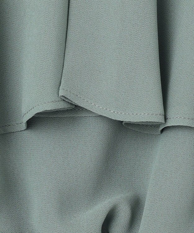 ANY SIS 【Lily Calin】ラッフルディテール ドレス ミントグリーン