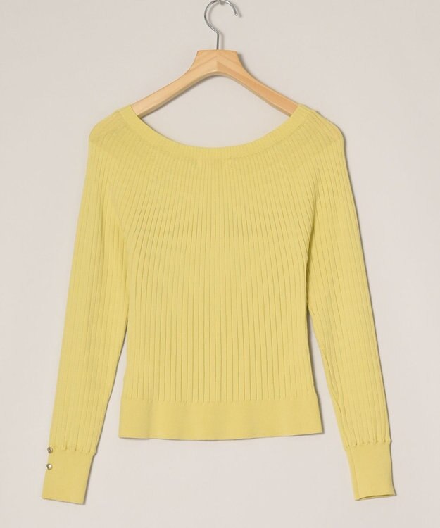 ONWARD Reuse Park 【any SiS】ニット春夏 イエロー