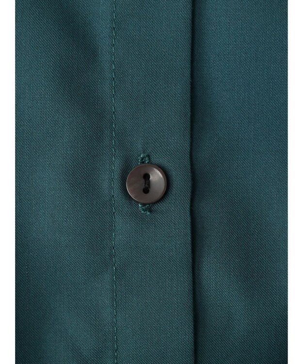 earth music&ecology サイドティアードチュニック Blue Green