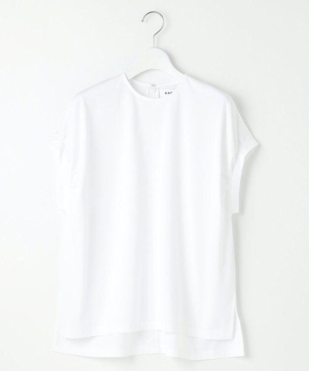 23区 【SACRA】プレーティングクロス カットソー ホワイト系