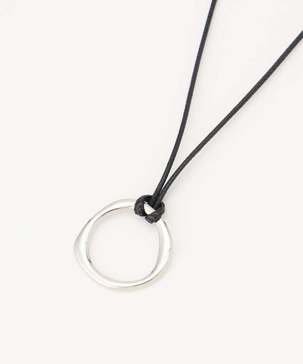 ANY ホルダーネックレス付きサングラス ブラック×シルバー