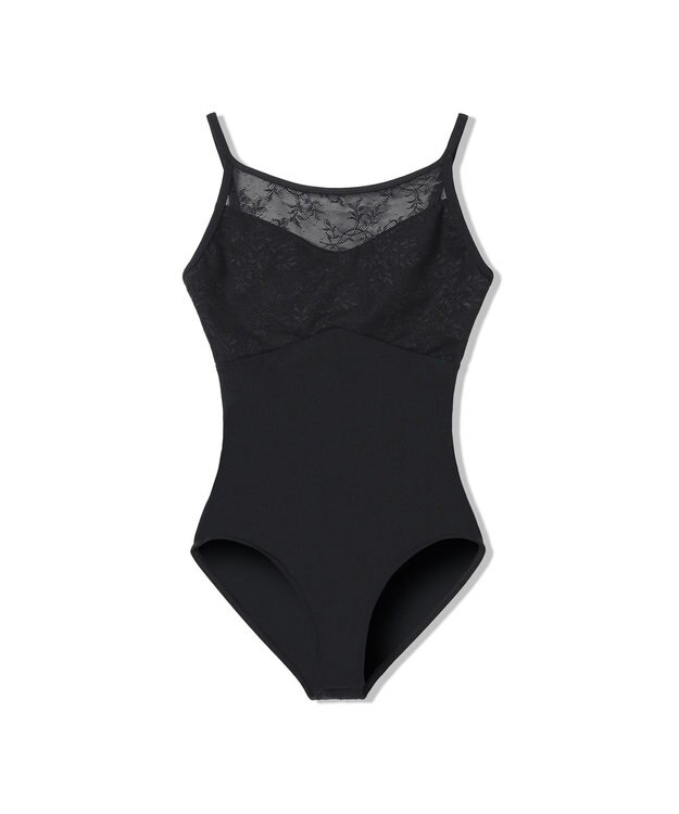 Chacott キャミソールレオタード ブラック