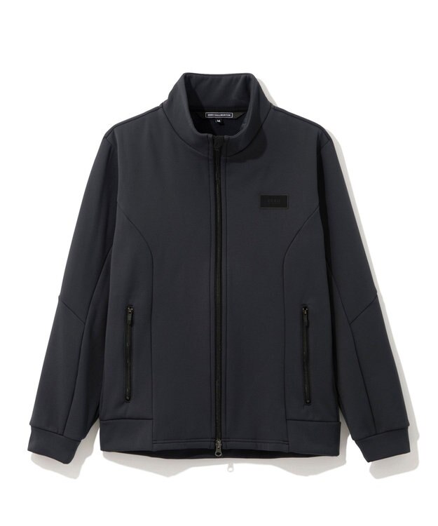 ZERO HALLIBURTON 【洗える】超軽量ブルゾン 82748 保温 ストレッチ セットアップ可能 ジャージ スウェット ゴルフ ZHG-W10b ブラック