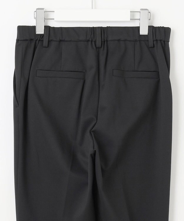 自由区 【撥水加工・洗える】ライトモクロディテーパード パンツ ネイビー系