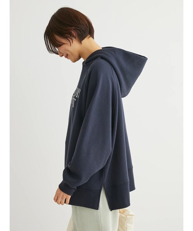 Green Parks 裏起毛パーカー Dark Navy