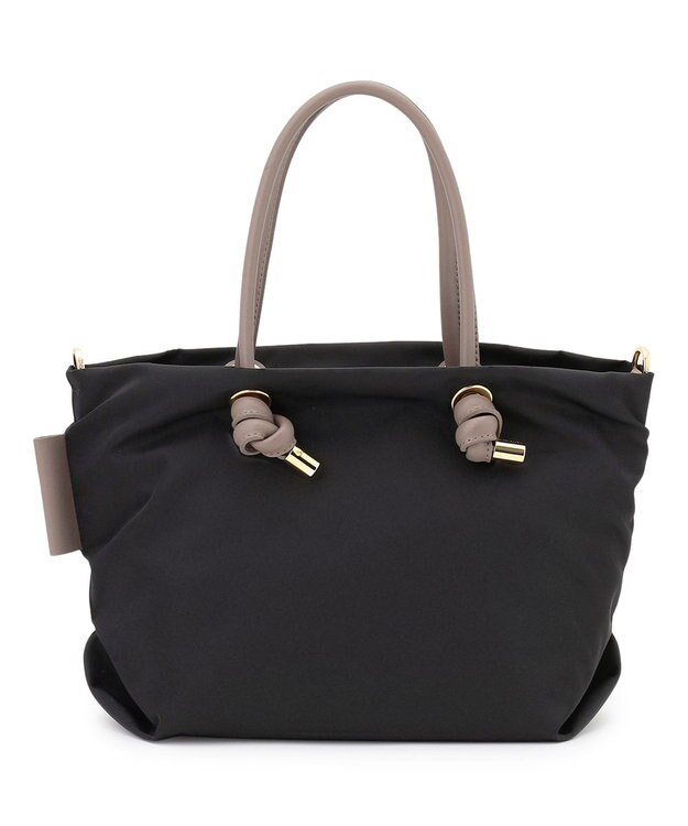 23区 VIOLAｄ’ORO ナイロン トート バッグ ブラック系