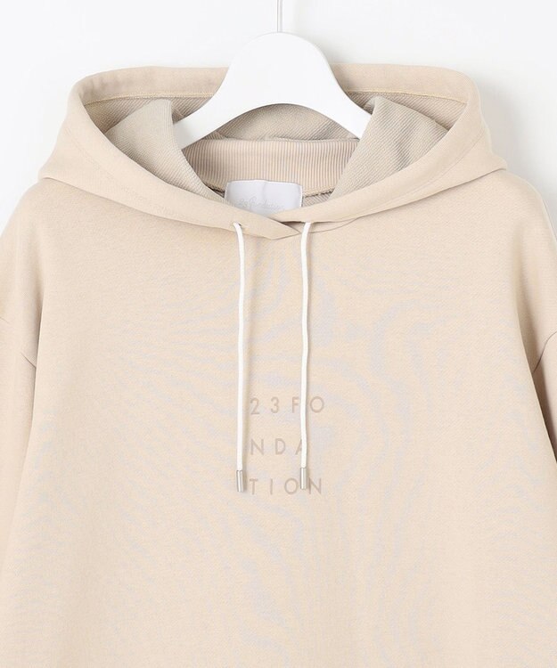 23区GOLF 【23Fondation/WOMEN】フーディ プルオーバー ベージュ系