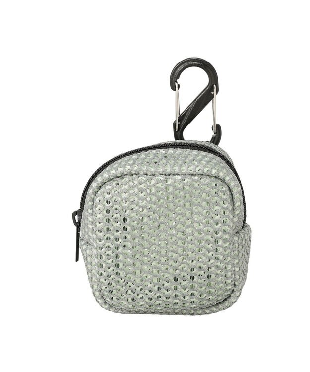 AMERICAN HOLIC 【2点SET】ポーチ付ダブルメッシュウエストポーチ Gray